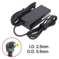 BattpitTM New Replacement Laptop/Notebook AC Adapter/Power Supply/Charger for Toshiba Satellite C45-AK07B (19V 3.42A 65W Laptop Adapter (Fixed C-Tip))