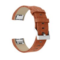 Leather Bnad straps, RTYou(TM) Hot Sales Fitbit Charge 2 Strap,Classic Leather Wristband With Metal Connectors For Fitbit Charge 2 (Brown)