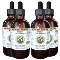 Neem Alcohol-Free Liquid Extract, Organic Neem (Azadirachta Indica) Dried Leaf Glycerite Natural Herbal Supplement, Hawaii Pharm, USA 4x4 fl.oz