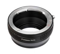 Fotasy Pk Lens to Fuji x Adapter, for Pentax K Mount Lens to Fujifilm x Mount, Compatible with Fujifilm X-Mount Cameras X-Pro2 X-E2 X-E3 X-A5 X-M1 X-T1 X-T2 Xt3 X-T10 X-T20 X-T30 X-H1