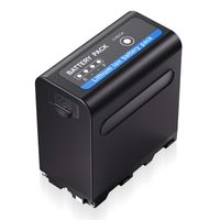 Powerextra Multifunctional Battery Pack Power Bank with USB Output for Sony NP-F970, NP-F975, NP-F960, NP-F950, NP-F930 Battery and Smart Phones