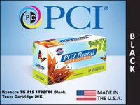 Premium Compatibles TK3132-PCI Kyocera Toner Cartridge, Black
