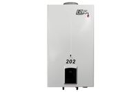 Portable Propane Tankless Water Heater - EZ 202 - EZ Tankless - Battery Powered Ignition - Camping RV