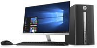 HP Pavilion Desktop w/23 FHD IPS Monitor Bundle, 7th Gen Intel Core i3 7100 3.9GHz, 32GB RAM, 128GB NVMe SSD + 1TB HDD, AC WiFi, BT 4.2, DVD-RW, 3 in 1 SD Card Reader, USB 3.0, USB C, Windows 10 Pro