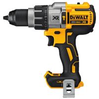 DEWALT 20V MAX XR Hammer Drill Kit, Brushless, 3-Speed, Tool Only (DCD996B)