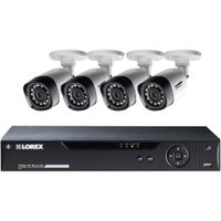Lorex 8-Channel 4 Bullet Cameras w/ 1TB 1080p HD HDD DVR Security System