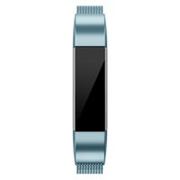 QusFy Metal Bands Compatible with Fitbit Alta/Alta HR/Ace, Stainless Steel Metal Replacement Accessories Wristband Small Large for Women Men, Silver, Black, Rose Gold, Colorful, Champagne