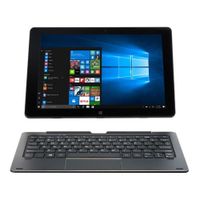 NUVISION TM101W638L Duo 10 Draw 2-in-1 Hybrid PC with 10.1" HD Touchscreen, Intel Atom X5-Z8300 Processor and 64GB SSD Memory, Digital Pen Included, Blue