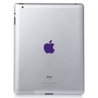 Purple Vinyl Decal Apple Cover - Color Change - Sized for Ipad