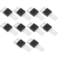 Bridgold 10pcs IRF3205PBF IRF3205 3205 N Channel POWER MOSFET Transistor,110 A, 55 V, 0.008 ohm TO-220AB
