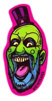 Horror Clown Decal - for Cars, Laptops, and More! - Use Inside or Outside - Sicks to Any Flat Smooth Surface