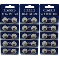 (30) AG5 LR754 393 SR754 Alkaline Battery