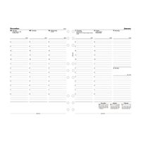 Filofax 2016 Week to View with Appointments Refill, January 2016 to December 2016, Deskfax Size, English, Vertical (C68612-2016)