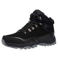 Dainzuy Waterproof Hiking Boots for Women Men Ankle Boot Outdoor Waterproof Climbing Trekking Walking Non-Slip Sneakers Black