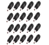Liyafy DC Power Converter Plug, Conwork 5-Pack (5.5mm x 2.1mm to 3.5mm x 1.35mm) Tip Size AC/DC Adapter Barrel Plug Connector 20Pcs