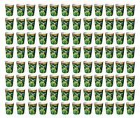 Set of 96 Summer Party Cups (96 Get Nerdy Plates) (Bug-Eyed Cups)