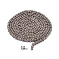 2M #25 Roller Chain with 1 Connector Connecting Link for Go Kart, Mini Bike Chain Replacements