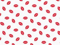 240 Sheets Lipstick Kisses Red Hot Lips Kiss Tissue Paper 20x30" Eco-Friendly Party Supplies tokocathy