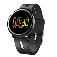 Men Smart Watch,Fashion Bluetooth Band with Heart Rate Sleep Monitor Step Walking Counter Multi Function Smart Wristband Waterproof Sports Bracelet Fits iPhone X/8 (Black) Boens