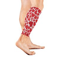 Leg Sleeve Unique Love Heart Calf Sleeves 1 Pair for Men/Women Running/Cycling/Maternity/Travel/Ourdoor Activities