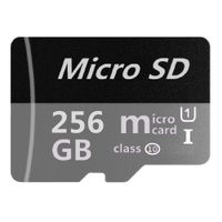 Micro Mini SD Card 256GB, XSSRUN Small Memory Card for Micro Mini SD/XC/HC Class 10 UHS-I High Speed Memory Card for Phone,Tablet and PCs - with Free Adapter