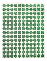 Sparkles Round Circle 3/8" Crafts Envelope Seals Sticker 10 mm Glitter Labels (sparkly green)