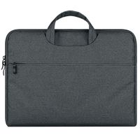 Jennyfly 11.6 inch MacBook Case, Anti-Scratch Protection Handbag Cover Slim 360° Protective Laptop Sleeve Briefcase Carrying Bag Case for 11-12 inch Laptop MacBook Tablet - Gray