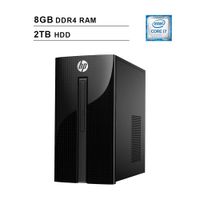 HP Pavilion 460 Newest Premium Desktop - Intel Quad Core i7-7700T Up to 3.8 GHz, Intel HD 630, 8GB RAM, 2TB HDD, DVD-RW, WiFi, Bluetooth, HDMI, Keyboard, Mouse, Win10 Home
