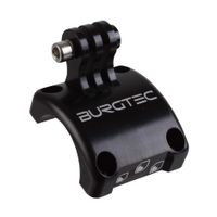 Burgtec Enduro MK2 Faceplate with Go Pro Mount, 31.8mm - Black