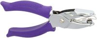 Darice Soft-Handled Hole Punch Cut-Out Shapes Set - Includes Star, Circle and Heart Hole Punches - Cage to Catch Scraps to Reduce Mess - for Scrapbooking, Cards, Crafts and More (Pack of 3 Punches)