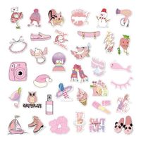 Vsco Stickers for Hydro Flask, Cute Stuff,Waterproof Fashion Stickers for Teens, Water Bottle,Laptop,Phone,Travel Durable Vinyl(35 Pack)