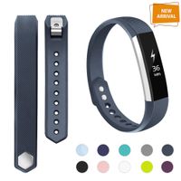POY Compatible Bands Replacement for Fitbit Alta/Fitbit Alta HR, Adjustable Sport Wristbands for Women Men (Small)