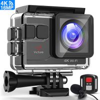 Victure 4K Action Camera 16MP WiFi