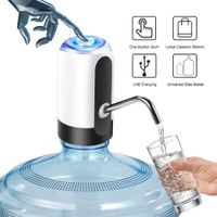 Water Bottle Pump, USB Charging Automatic Drinking Water Pump 5 Gallon Bottle Portable Electric Water Dispenser Pump Perfect for Home Kitchen Office