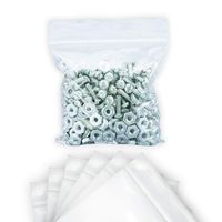 Starboxes Reclosable 10" x 12", 2 Mil Clear Resealable Bags. Storing Made Easy. (1000)