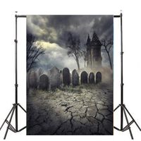 Goodtrade8 Clearance Photography Background- 3x5FT Pumpkin Halloween Decorations Backdrops Vinyl Lantern Lightweight Background Party Scene Design,150x90cm (Multicolor G)