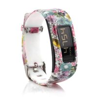honecumi Replacement Bands Compatible with Garmin Vivofit Wristband Watch Strap for Men & Women-Garmin Vivofit 1 Replacement Watch Band/Strap/Bracelet with Metal Buckle Clip-Free Size