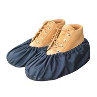 MyShoeCovers Premium Reusable Shoe and Boot Covers for Contractors - Pair, Black, XX Large