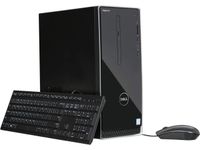 2018 Flagship Dell Inspiron 3668 Business Desktop, Intel Quad-Core i5-7400 up to 3.5GHz 16GB DDR4 256GB SSD +1TB HDD 802.11bgn MaxxAudio Bluetooth HDMI USB 5-in-1 Card Reader DVDRW Win 10 Pro (Black)