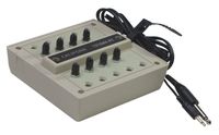 Califone 8 Position Jackbox with Volume Control, 1218AVPY
