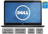 Dell XPS 15 9530 15.6-Inch Laptop (2.3 GHz Intel Core i7-4712HQ Processor, 16 GB RAM, 512 GB SSD, Windows 8.1) (Renewed)