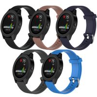 QGHXO Band for Garmin VivoActive 3, Soft Silicone Replacement Watch Band for Garmin VivoActive 3 / Garmin Vivoactive 3 Music/Garmin Forerunner 645 Music (5PCS Bands-Boy, Small)