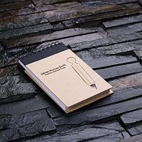 DG Custom Set of 5 Black Personalized Spiral Memo Notepads with Attached Pens - Best Gift for Writers