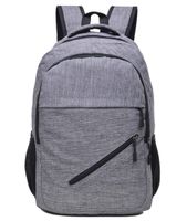 College Backpack for Men Slim Travel Backpack with Laptop Compartment for Men School (Grey)
