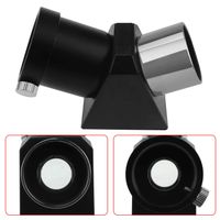 Astromania 1.25" 45-Degree Diagonal Prism Optical Prism Inside Rather Than a Mirror which Makes Your Image Clear and Sharp