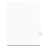 Avery Legal Dividers, Premium Individual Tab Titles, Letter Size, Side Tabs, 44, Pack of 25 (01044)