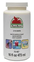 Apple Barrel Acrylic Paint in Assorted Colors (16 Ounce), 21119 White