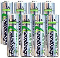 Energizer AA Rechargeable batteries NiMH 2300 mAh 1.2V NH15 - 8 Count