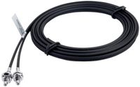 AUTONICS FT-420-10 Cable, Fiber Optic, Through Beam, 4mm Threaded End, 2m Length