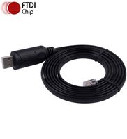 USB to RJ12 6P6C RS232 FTDI Serial Converter APC PDU Cable for APC UPS 940-0144